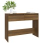 vidaXL Konsolentisch Braun Eichen-Optik 100x35x76,5 cm Holzwerkstoff vidaXL Konsolentisch Braun Eichen-Optik 100x35x76,5 cm Holzwerkstoff