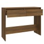 vidaXL Konsolentisch Braun Eichen-Optik 100x35x76,5 cm Holzwerkstoff vidaXL Konsolentisch Braun Eichen-Optik 100x35x76,5 cm Holzwerkstoff