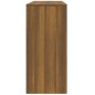 vidaXL Konsolentisch Braun Eichen-Optik 100x35x76,5 cm Holzwerkstoff vidaXL Konsolentisch Braun Eichen-Optik 100x35x76,5 cm Holzwerkstoff