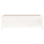 vidaXL Hochbeet Weiß 119,5x40x39 cm Massivholz Kiefer vidaXL Hochbeet Weiß 119,5x40x39 cm Massivholz Kiefer