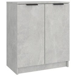 vidaXL Schuhschrank Betongrau 59x35x70 cm Holzwerkstoff