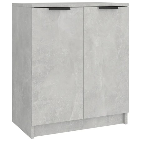 vidaXL Schuhschrank Betongrau 59x35x70 cm Holzwerkstoff
