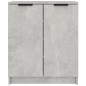vidaXL Schuhschrank Betongrau 59x35x70 cm Holzwerkstoff vidaXL Schuhschrank Betongrau 59x35x70 cm Holzwerkstoff