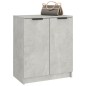 vidaXL Schuhschrank Betongrau 59x35x70 cm Holzwerkstoff vidaXL Schuhschrank Betongrau 59x35x70 cm Holzwerkstoff