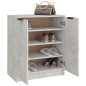 vidaXL Schuhschrank Betongrau 59x35x70 cm Holzwerkstoff vidaXL Schuhschrank Betongrau 59x35x70 cm Holzwerkstoff