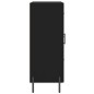 vidaXL Sideboard Schwarz 69,5x34x90 cm Holzwerkstoff vidaXL Sideboard Schwarz 69,5x34x90 cm Holzwerkstoff