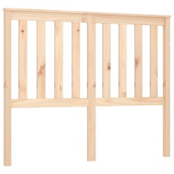 vidaXL Kopfteil 126x6x101 cm Massivholz Kiefer