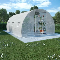 vidaXL Gewächshaus 13,5m² 450x300x200 cm