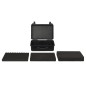vidaXL Flugkoffer Tragbar Schwarz 47x36x18 cm PP vidaXL Flugkoffer Tragbar Schwarz 47x36x18 cm PP