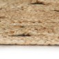 vidaXL Teppich Handgefertigt Jute Geflochten 150 cm vidaXL Teppich Handgefertigt Jute Geflochten 150 cm