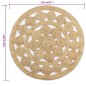 vidaXL Teppich Handgefertigt Jute Geflochten 150 cm vidaXL Teppich Handgefertigt Jute Geflochten 150 cm