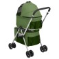 vidaXL Hundewagen für 2 Hunde Faltbar Grün 83x48x97 cm Oxford-Gewebe vidaXL Hundewagen für 2 Hunde Faltbar Grün 83x48x97 cm Oxford-Gewebe
