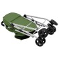 vidaXL Hundewagen für 2 Hunde Faltbar Grün 83x48x97 cm Oxford-Gewebe vidaXL Hundewagen für 2 Hunde Faltbar Grün 83x48x97 cm Oxford-Gewebe