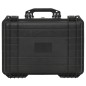 vidaXL Flugkoffer Tragbar Schwarz 47x36x18 cm PP vidaXL Flugkoffer Tragbar Schwarz 47x36x18 cm PP