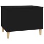 vidaXL Couchtisch Schwarz 60x44,5x45 cm Holzwerkstoff vidaXL Couchtisch Schwarz 60x44,5x45 cm Holzwerkstoff