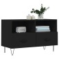 vidaXL TV-Schrank Schwarz 80x36x50 cm Holzwerkstoff vidaXL TV-Schrank Schwarz 80x36x50 cm Holzwerkstoff