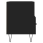 vidaXL TV-Schrank Schwarz 80x36x50 cm Holzwerkstoff vidaXL TV-Schrank Schwarz 80x36x50 cm Holzwerkstoff