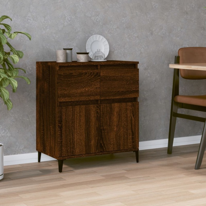 vidaXL Sideboard Braun Eichen-Optik 60x35x70 cm Holzwerkstoff vidaXL Sideboard Braun Eichen-Optik 60x35x70 cm Holzwerkstoff