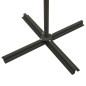 vidaXL Ampelschirm mit Mast und LED Bordeauxrot 300 cm vidaXL Ampelschirm mit Mast und LED Bordeauxrot 300 cm