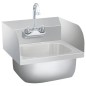 vidaXL Gastro-Handwaschbecken mit Wasserhahn Edelstahl vidaXL Gastro-Handwaschbecken mit Wasserhahn Edelstahl