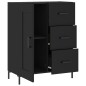 vidaXL Sideboard Schwarz 69,5x34x90 cm Holzwerkstoff vidaXL Sideboard Schwarz 69,5x34x90 cm Holzwerkstoff