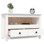 vidaXL TV-Schrank Weiß 79x35x52 cm Massivholz Kiefer vidaXL TV-Schrank Weiß 79x35x52 cm Massivholz Kiefer