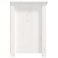 vidaXL TV-Schrank Weiß 79x35x52 cm Massivholz Kiefer vidaXL TV-Schrank Weiß 79x35x52 cm Massivholz Kiefer