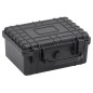 vidaXL Flugkoffer Tragbar Schwarz 24x19x11 cm PP vidaXL Flugkoffer Tragbar Schwarz 24x19x11 cm PP