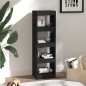 vidaXL Bücherregal/Raumteiler Schwarz 40x30x135 cm vidaXL Bücherregal/Raumteiler Schwarz 40x30x135 cm