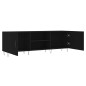 vidaXL TV-Schrank Schwarz 150x30x50 cm Holzwerkstoff vidaXL TV-Schrank Schwarz 150x30x50 cm Holzwerkstoff
