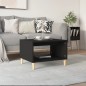 vidaXL Couchtisch Schwarz 60x50x40 cm Holzwerkstoff vidaXL Couchtisch Schwarz 60x50x40 cm Holzwerkstoff