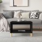 vidaXL Couchtisch Schwarz 60x50x40 cm Holzwerkstoff vidaXL Couchtisch Schwarz 60x50x40 cm Holzwerkstoff