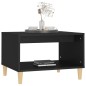 vidaXL Couchtisch Schwarz 60x50x40 cm Holzwerkstoff vidaXL Couchtisch Schwarz 60x50x40 cm Holzwerkstoff