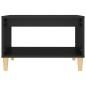 vidaXL Couchtisch Schwarz 60x50x40 cm Holzwerkstoff vidaXL Couchtisch Schwarz 60x50x40 cm Holzwerkstoff