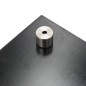 vidaXL Küchenrückwand Schwarz 80x50 cm Hartglas vidaXL Küchenrückwand Schwarz 80x50 cm Hartglas