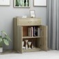 vidaXL Sideboard Sonoma-Eiche 60x30x75 cm Holzwerkstoff vidaXL Sideboard Sonoma-Eiche 60x30x75 cm Holzwerkstoff