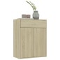 vidaXL Sideboard Sonoma-Eiche 60x30x75 cm Holzwerkstoff vidaXL Sideboard Sonoma-Eiche 60x30x75 cm Holzwerkstoff