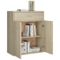 vidaXL Sideboard Sonoma-Eiche 60x30x75 cm Holzwerkstoff vidaXL Sideboard Sonoma-Eiche 60x30x75 cm Holzwerkstoff