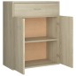 vidaXL Sideboard Sonoma-Eiche 60x30x75 cm Holzwerkstoff vidaXL Sideboard Sonoma-Eiche 60x30x75 cm Holzwerkstoff
