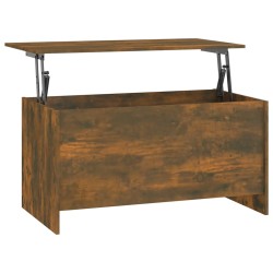 vidaXL Couchtisch Räuchereiche 102x55,5x52,5 cm Holzwerkstoff