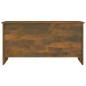 vidaXL Couchtisch Räuchereiche 102x55,5x52,5 cm Holzwerkstoff vidaXL Couchtisch Räuchereiche 102x55,5x52,5 cm Holzwerkstoff