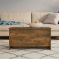 vidaXL Couchtisch Räuchereiche 102x55,5x52,5 cm Holzwerkstoff vidaXL Couchtisch Räuchereiche 102x55,5x52,5 cm Holzwerkstoff