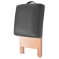 vidaXL Massage-Klapphocker 12 cm dicker Sitz Schwarz vidaXL Massage-Klapphocker 12 cm dicker Sitz Schwarz