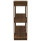 vidaXL Bücherregal/Raumteiler Braun Eichen-Optik 100×30×87 cm vidaXL Bücherregal/Raumteiler Braun Eichen-Optik 100×30×87 cm
