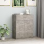 vidaXL Sideboard Betongrau 60x30x75 cm Holzwerkstoff vidaXL Sideboard Betongrau 60x30x75 cm Holzwerkstoff