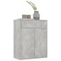 vidaXL Sideboard Betongrau 60x30x75 cm Holzwerkstoff vidaXL Sideboard Betongrau 60x30x75 cm Holzwerkstoff