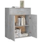 vidaXL Sideboard Betongrau 60x30x75 cm Holzwerkstoff vidaXL Sideboard Betongrau 60x30x75 cm Holzwerkstoff