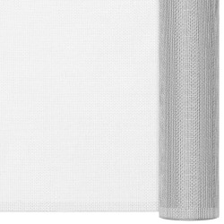 vidaXL Fliegengitter Aluminium 60x2000 cm Silbern