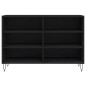 vidaXL Sideboard Schwarz 103,5x35x70 cm Holzwerkstoff vidaXL Sideboard Schwarz 103,5x35x70 cm Holzwerkstoff