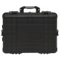 Flugkoffer mit Rollen Schwarz 58x45x27 cm PP Flugkoffer mit Rollen Schwarz 58x45x27 cm PP